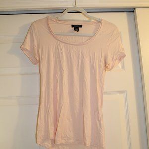 White House Black Market Blush T-shirt